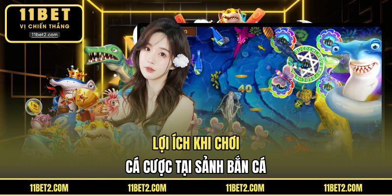 Lợi ích khi chơi cá cược tại sảnh bắn cá