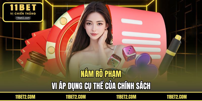 Nắm rõ phạm vi áp dụng cụ thể của chính sách
